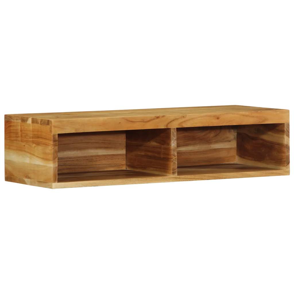 TV wall cabinet 80x30x19 cm solid acacia wood