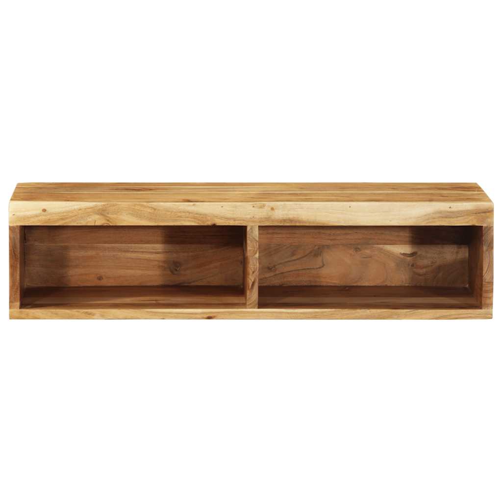 TV wall cabinet 80x30x19 cm solid acacia wood