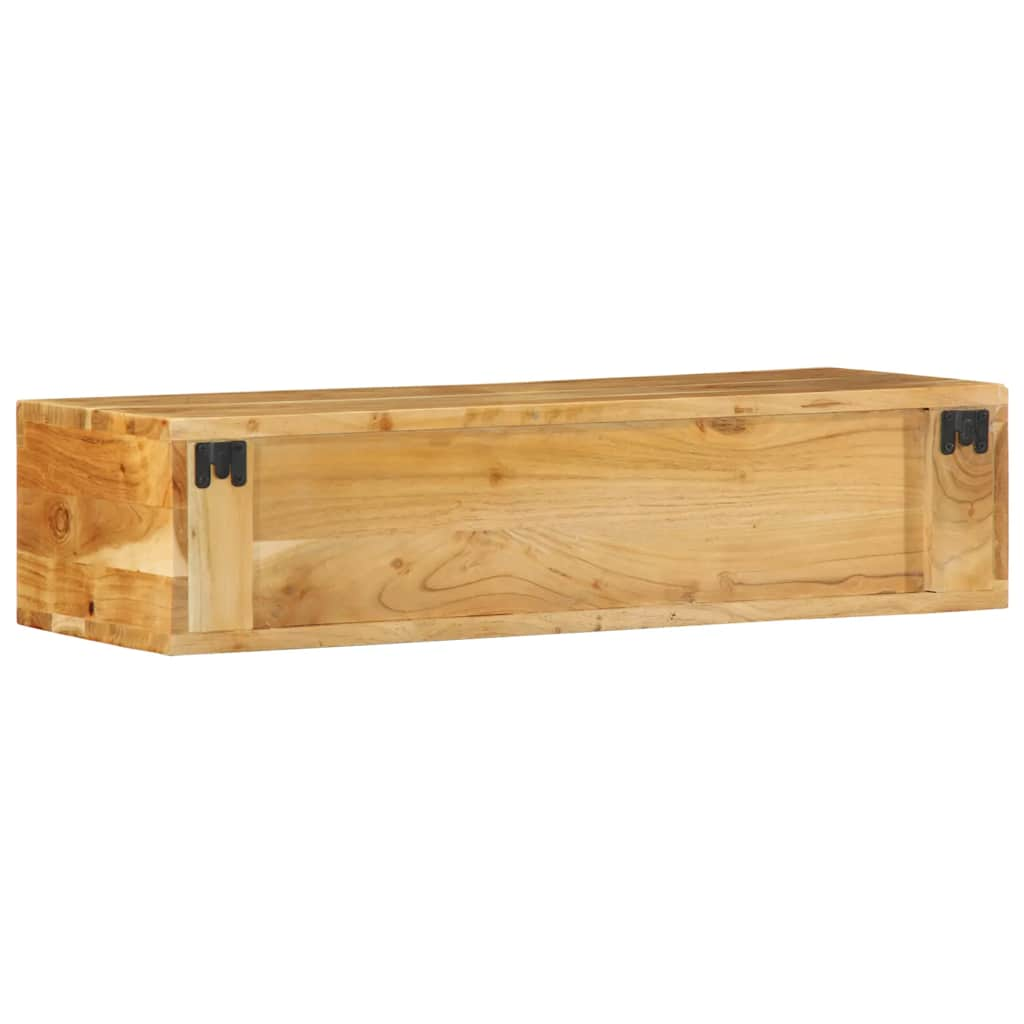 TV wall cabinet 80x30x19 cm solid acacia wood