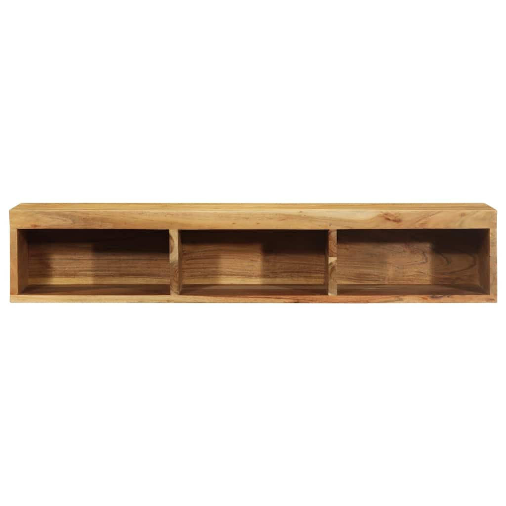 TV wall cabinet 100x30x19 cm solid acacia wood