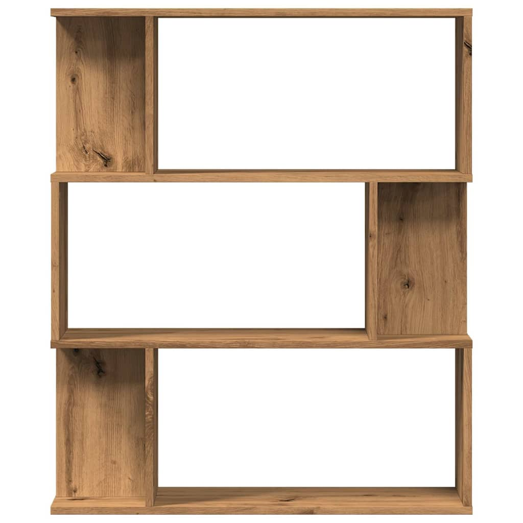 Bücherregal Artisan-Eiche 80x24x96 cm Holzwerkstoff