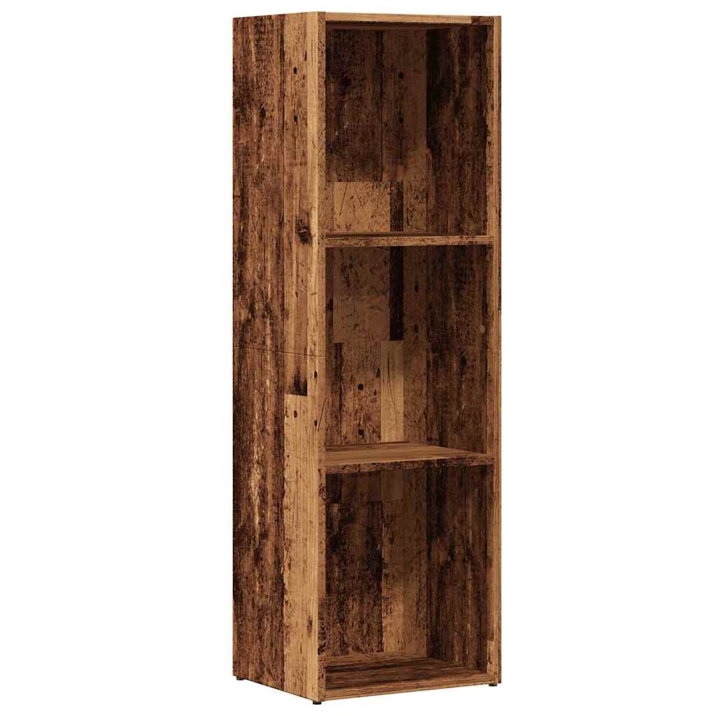 Bookshelf old wood look 36x30x114 cm wood material