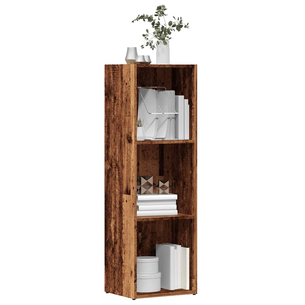 Bookshelf old wood look 36x30x114 cm wood material