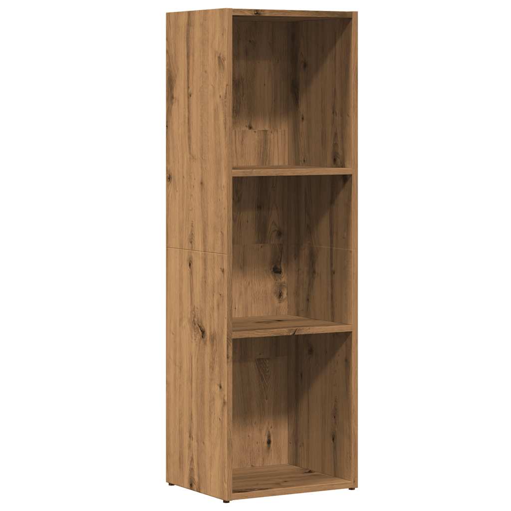 Bookshelf Artisan Oak 36x30x114 cm Wood Material