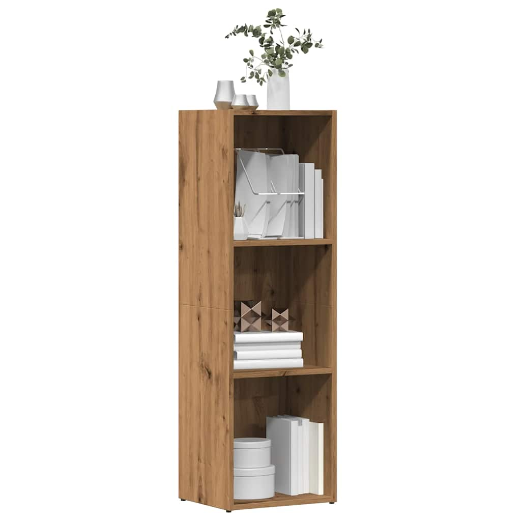 Bookshelf Artisan Oak 36x30x114 cm Wood Material