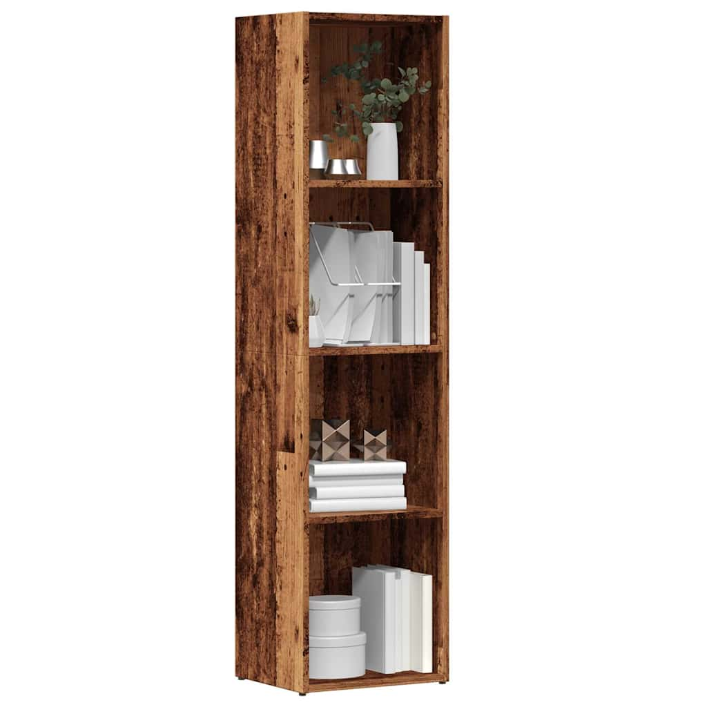 Bookshelf old wood look 36×30×143 cm wood material