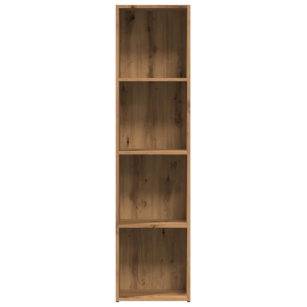 Bookshelf Artisan Oak 36x30x143 cm Wood Material