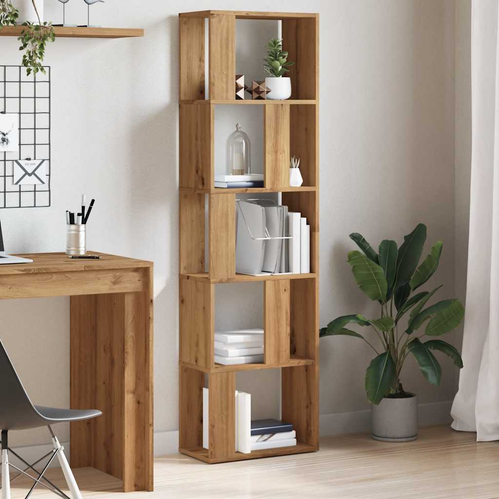 Bücherschrank Artisan-Eiche 45x24x159 cm Holzwerkstoff