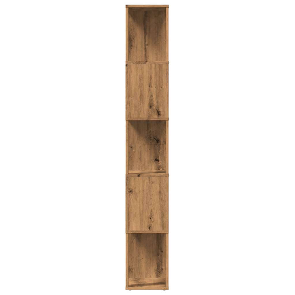 Bücherschrank Artisan-Eiche 45x24x159 cm Holzwerkstoff