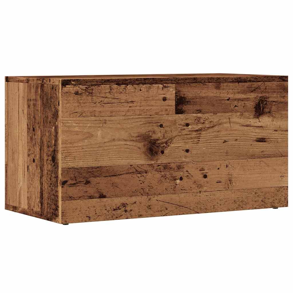 Storage chest old wood look 69.5x34x36 cm wood material