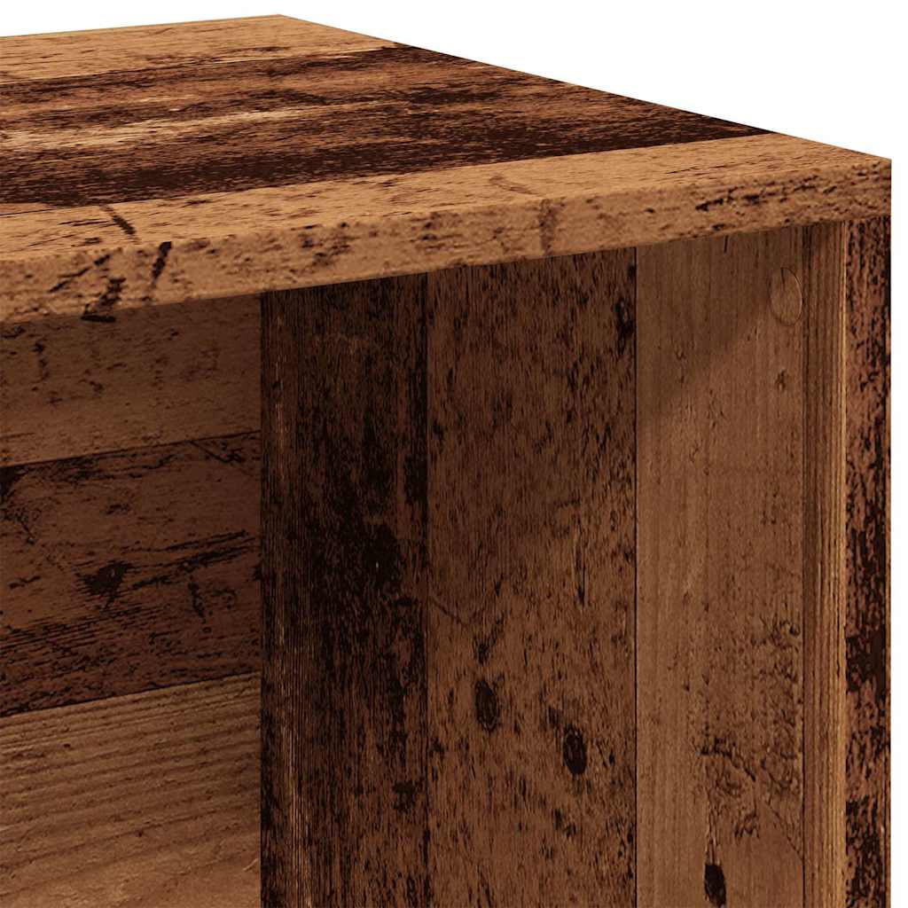 Storage chest old wood look 69.5x34x36 cm wood material