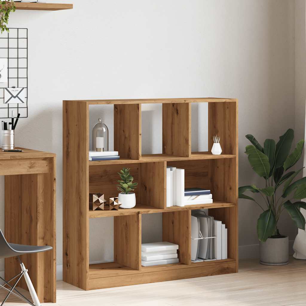 Bookshelf Artisan Oak 97.5x29.5x100 cm Wood Material