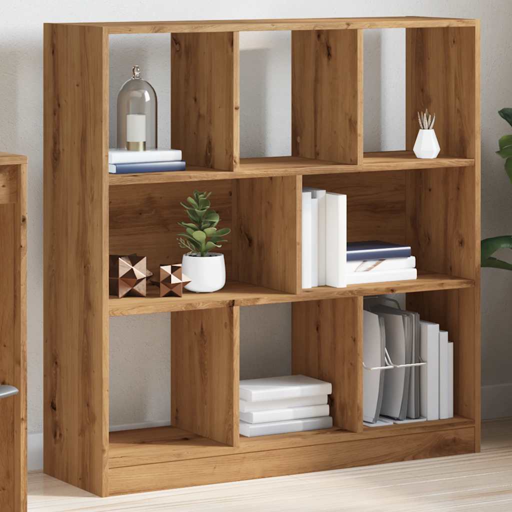 Bookshelf Artisan Oak 97.5x29.5x100 cm Wood Material