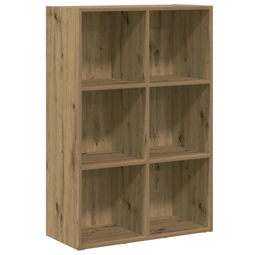 Bookcase/Sideboard Artisan Oak 66x30x98 cm Wood Material