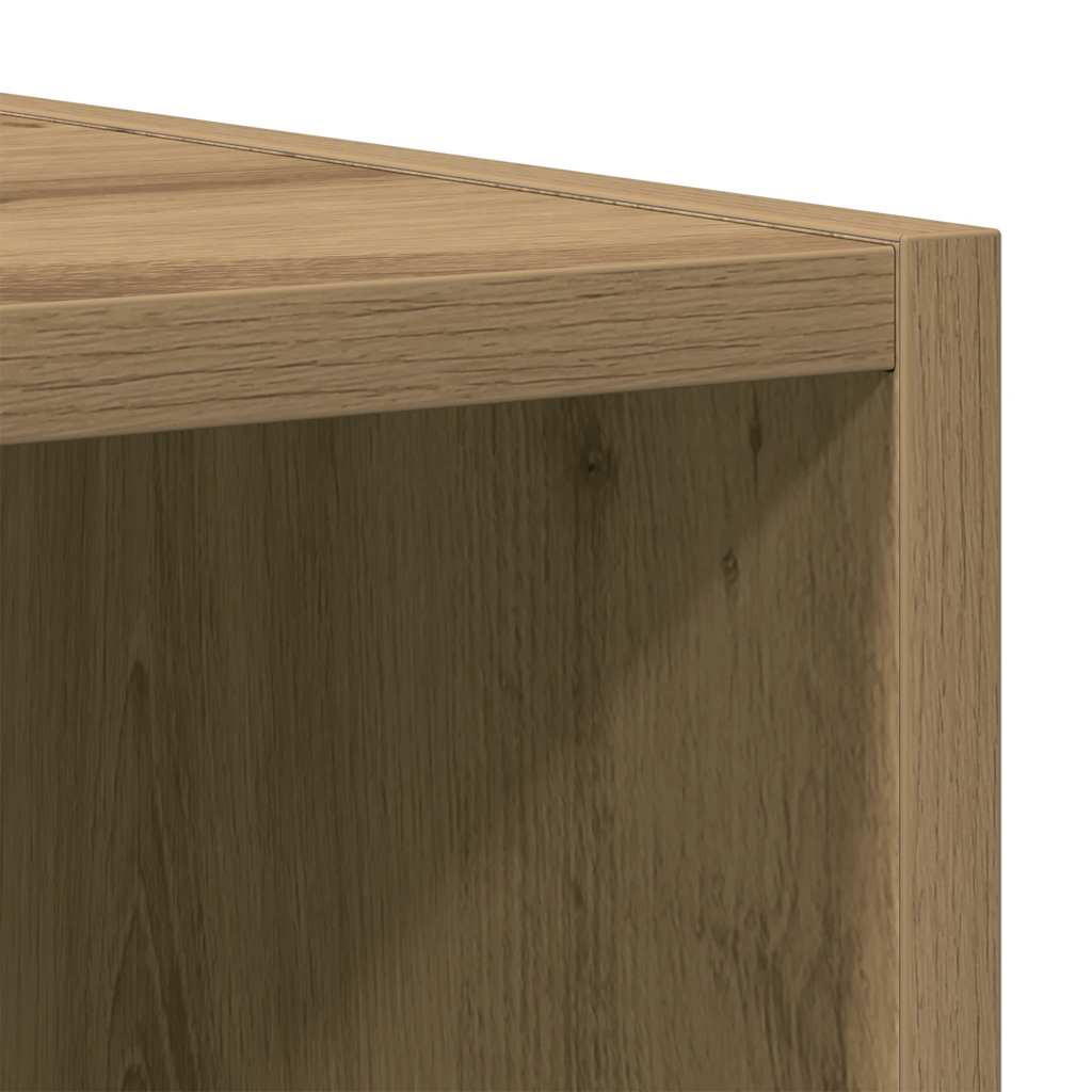 Bücherregal/Sideboard Artisan-Eiche 66x30x98 cm Holzwerkstoff