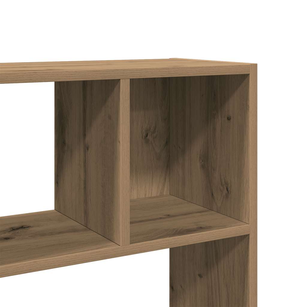 Bookshelf/Room Divider Artisan Oak 105x24x102 cm