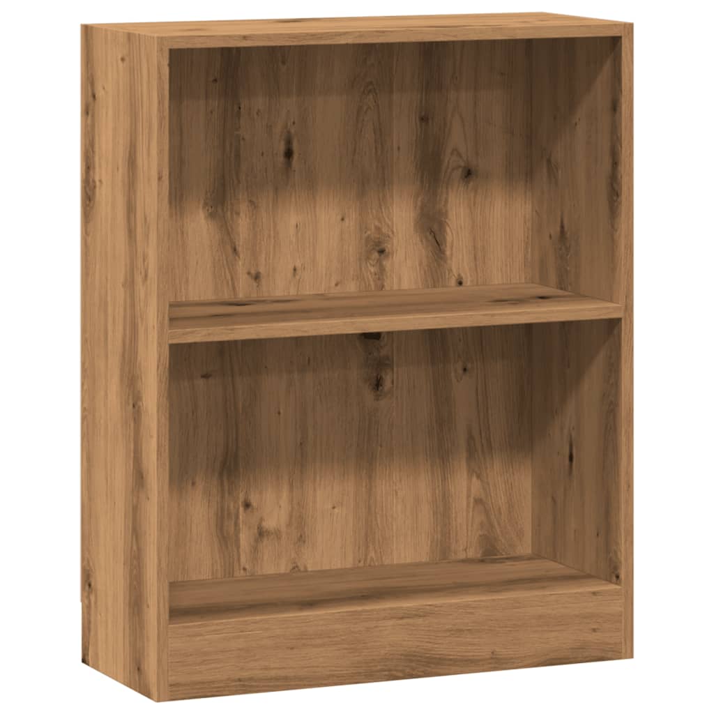 Bookshelf Artisan Oak 60x24x76 cm Wood Material