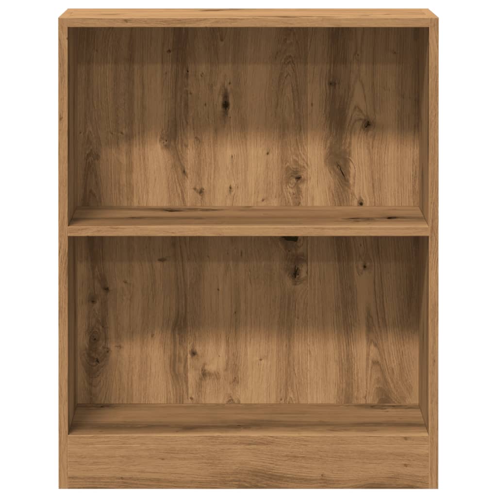 Bookshelf Artisan Oak 60x24x76 cm Wood Material