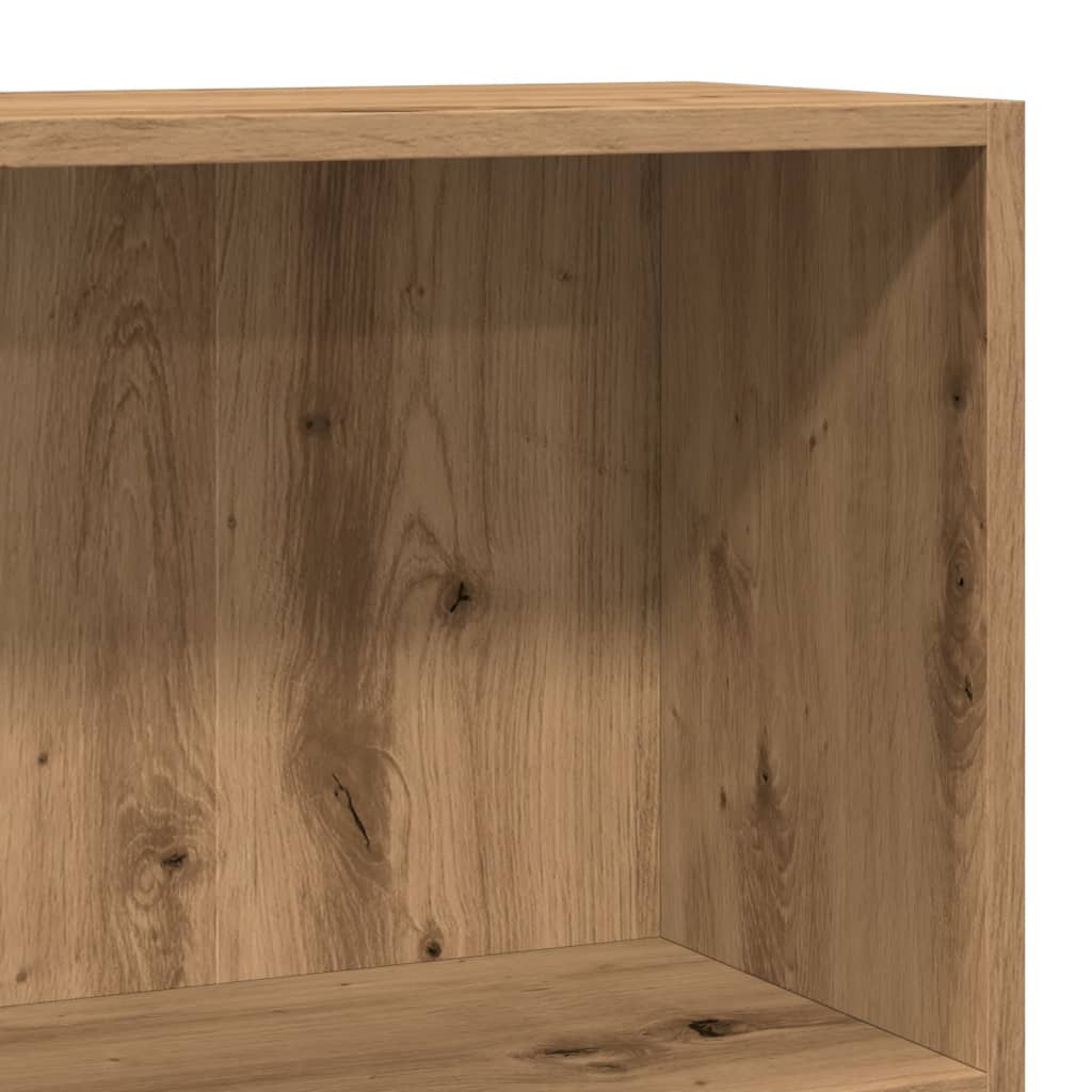 Bookshelf Artisan Oak 60x24x76 cm Wood Material