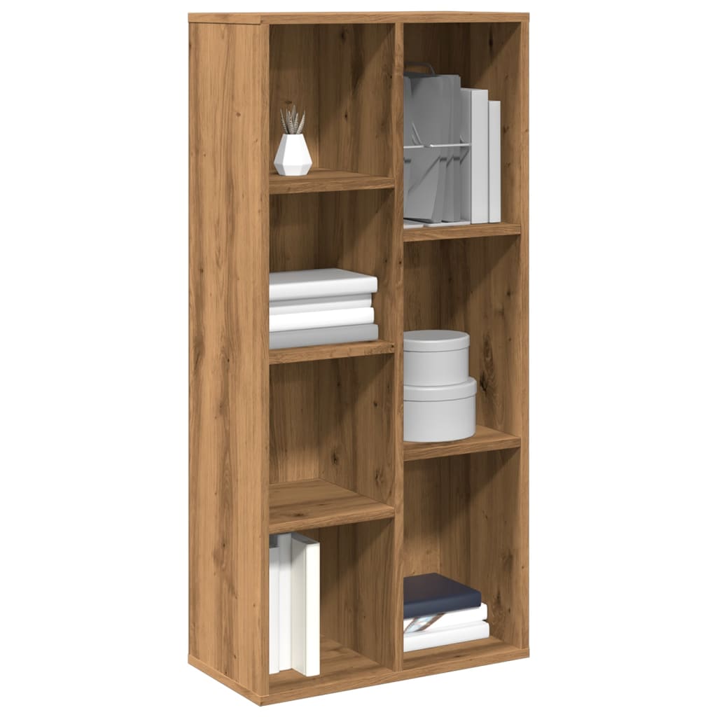 Bookshelf Artisan Oak 50x25x104 cm