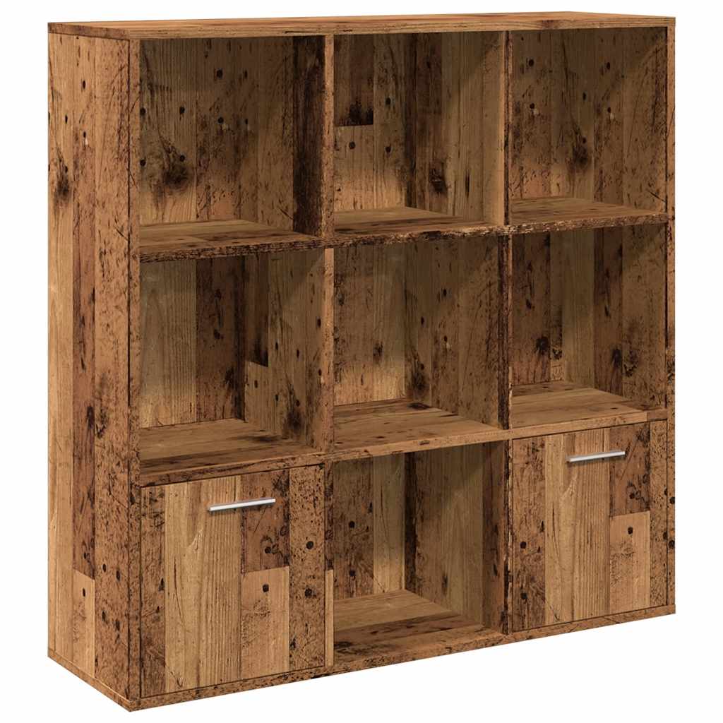 Bookcase old wood look 98x29x97.5 cm wood material