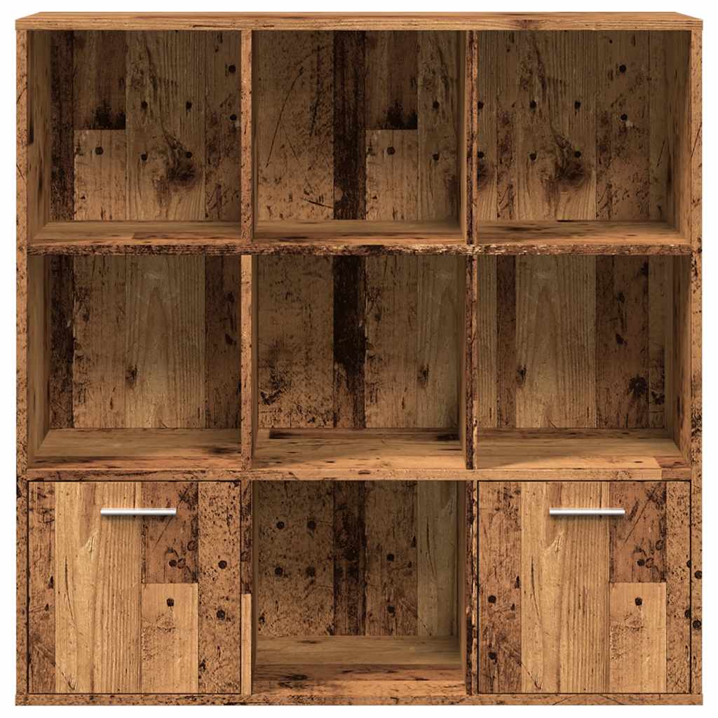 Bookcase old wood look 98x29x97.5 cm wood material