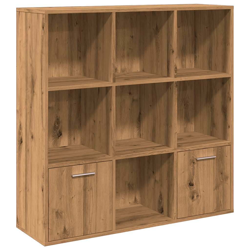 Bookcase Artisan Oak 98x29x97.5 cm Wood Material