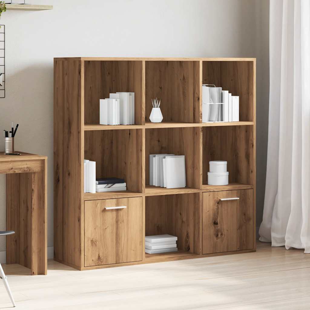 Bookcase Artisan Oak 98x29x97.5 cm Wood Material