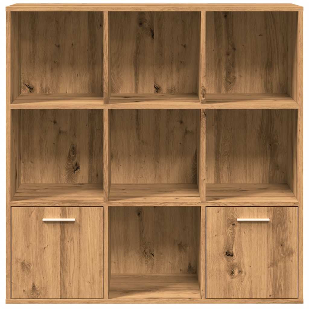 Bookcase Artisan Oak 98x29x97.5 cm Wood Material