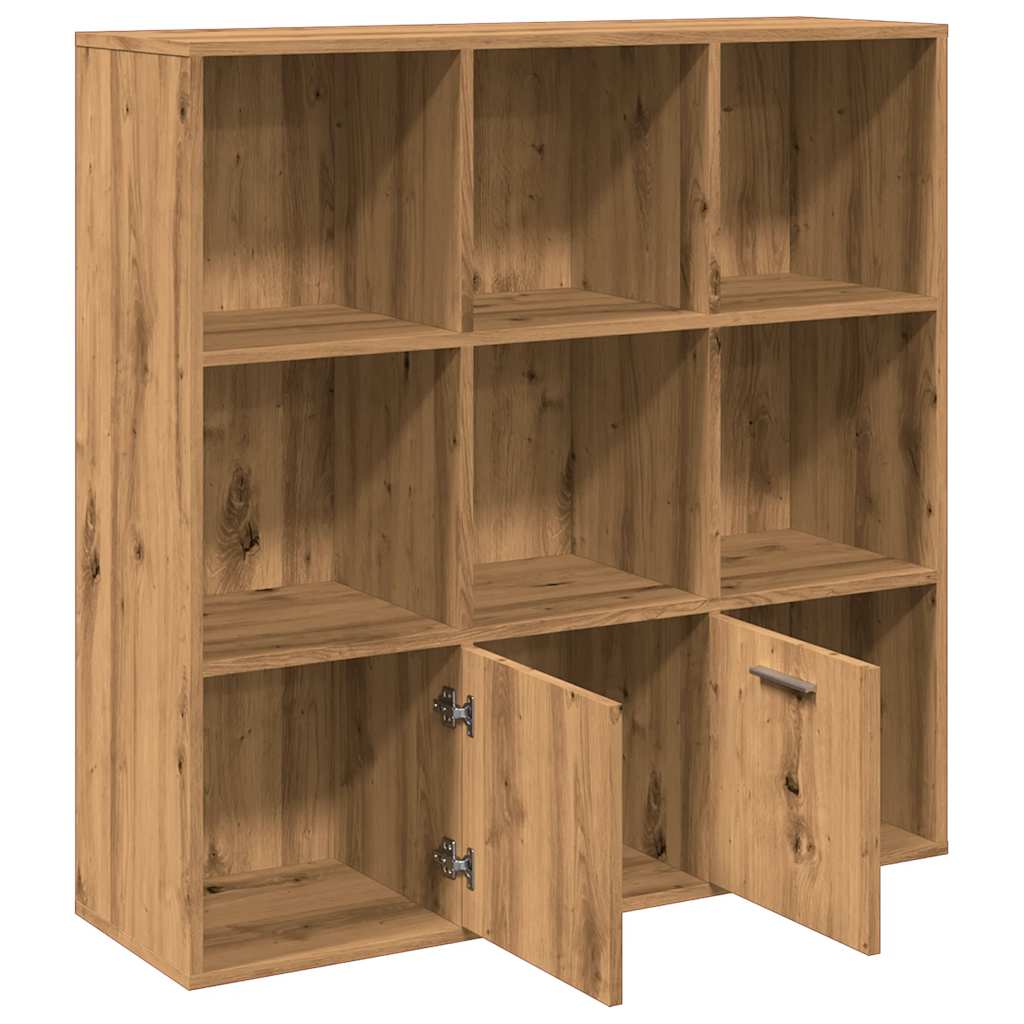 Bookcase Artisan Oak 98x29x97.5 cm Wood Material