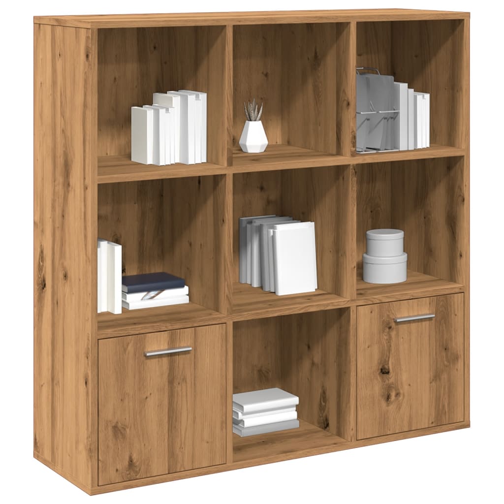 Bookcase Artisan Oak 98x29x97.5 cm Wood Material