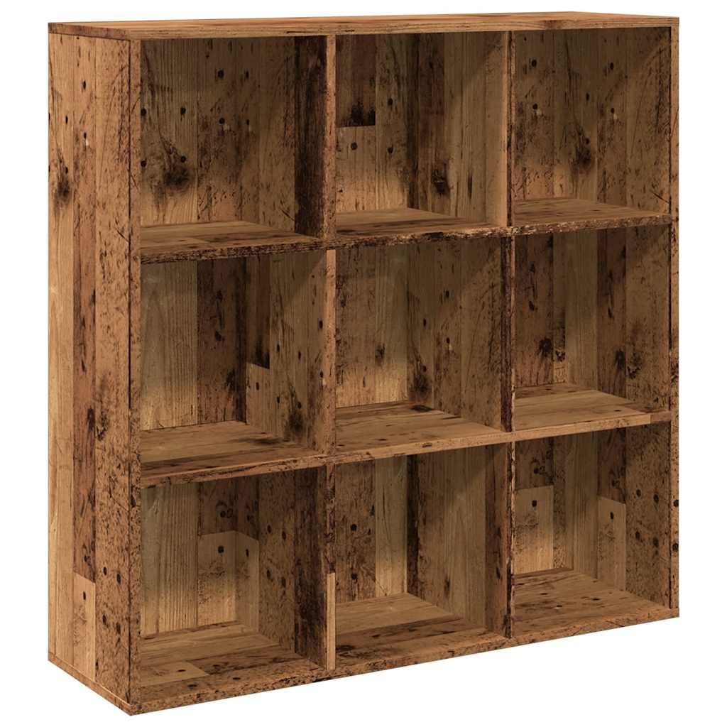 Bookshelf old wood look 98x29x97.5 cm