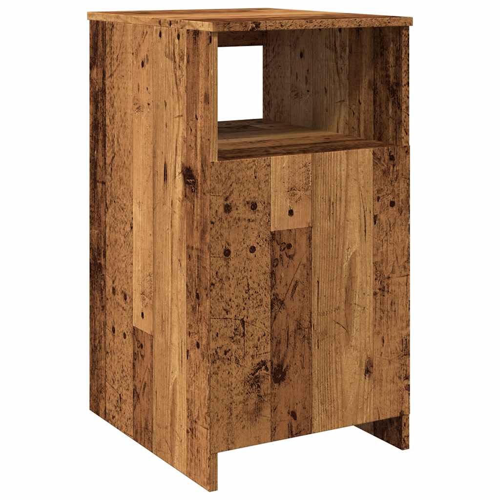 Schubladenschrank Altholz-Optik 40x50x76 cm Holzwerkstoff