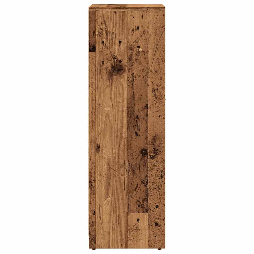 Bathroom cabinet old wood look 30x30x95 cm wood material