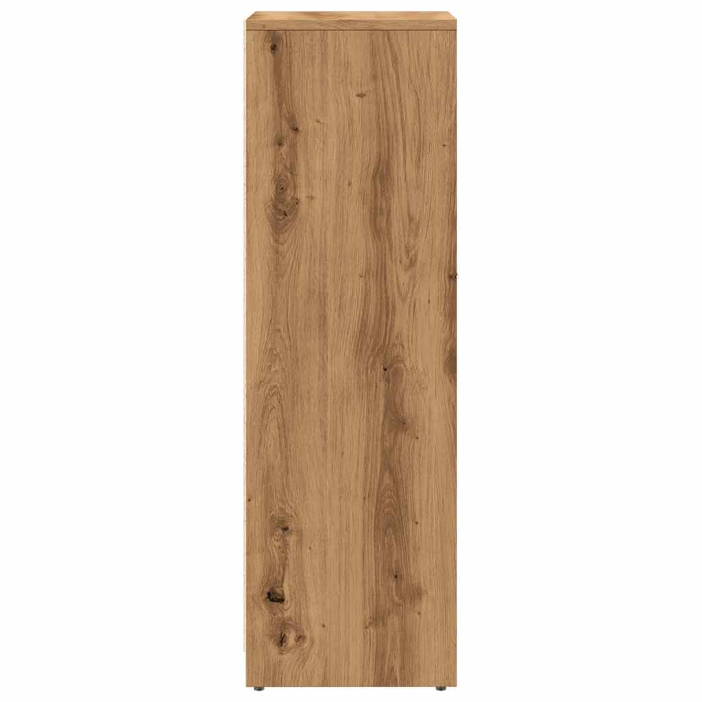 Bathroom Cabinet Artisan Oak 30x30x95 cm Wood Material