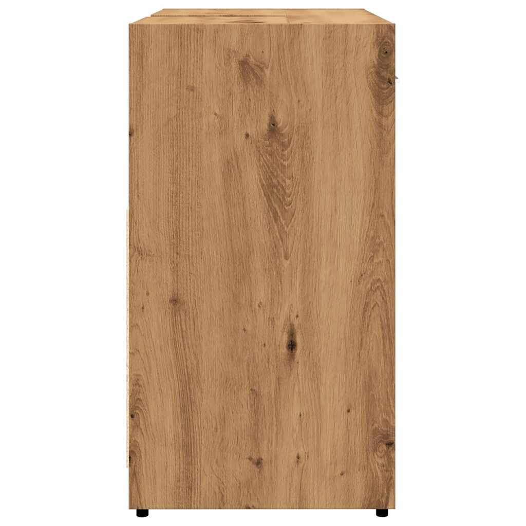 Washbasin cabinet Artisan oak 60x33x60 cm