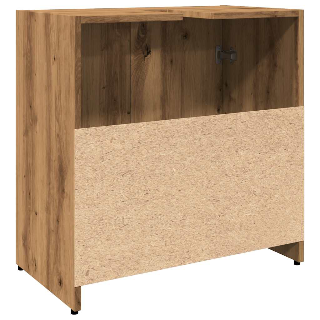 Washbasin cabinet Artisan oak 60x33x60 cm