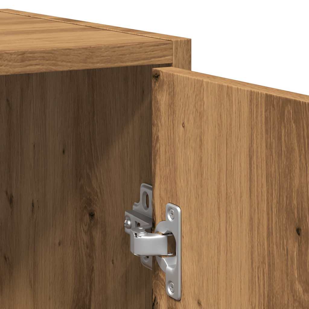 Washbasin cabinet Artisan oak 60x33x60 cm