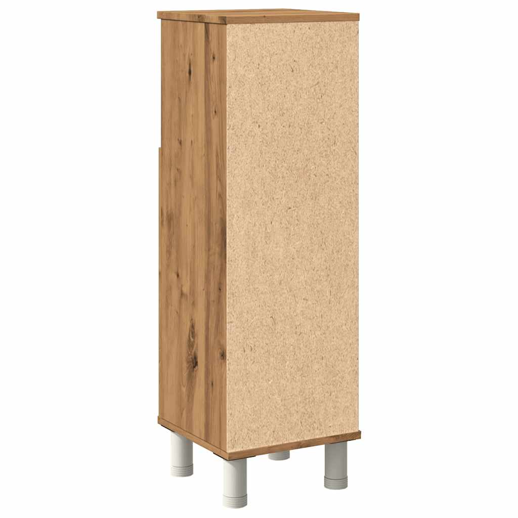 Badschrank Artisan-Eiche 30x30x95 cm Holzwerkstoff