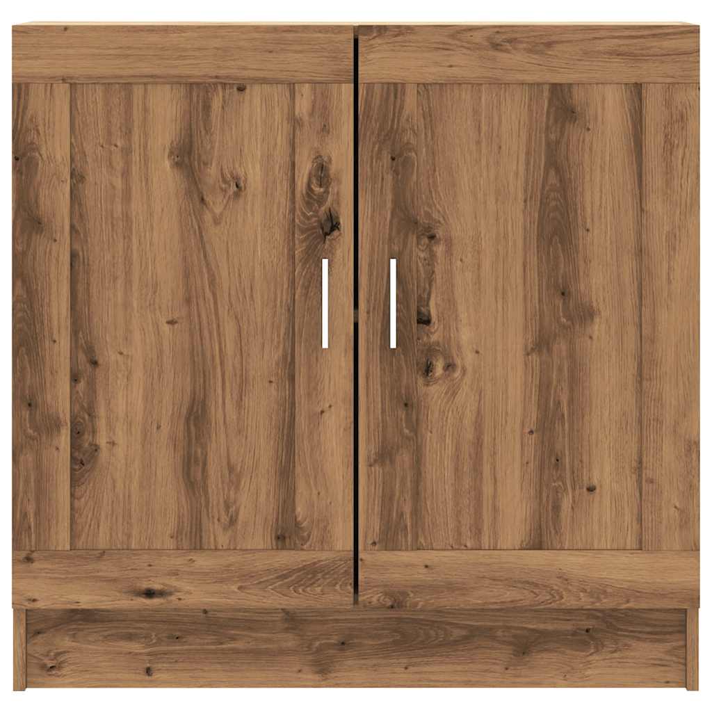 Bücherschrank Artisan-Eiche 82,5x30,5x80 cm Holzwerkstoff