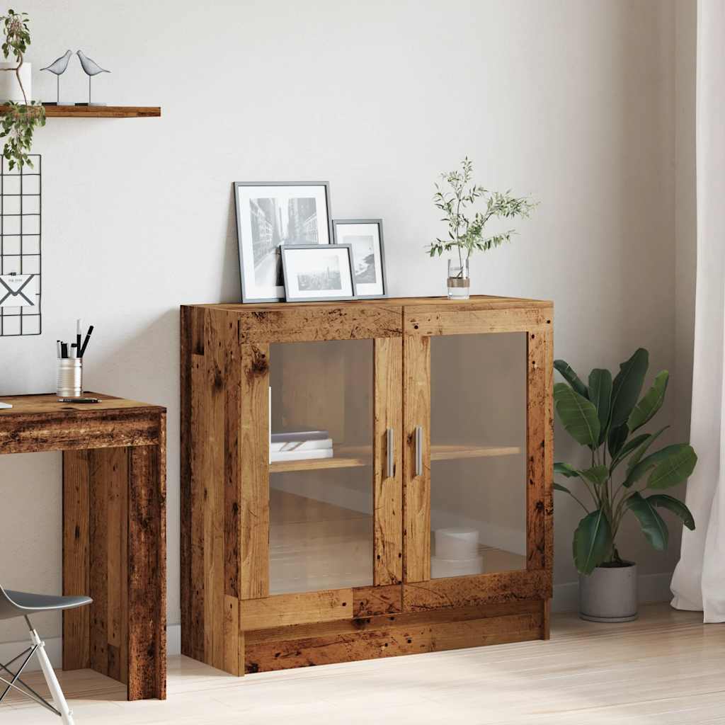 Bookcase old wood look 82.5x30.5x80 cm wood material