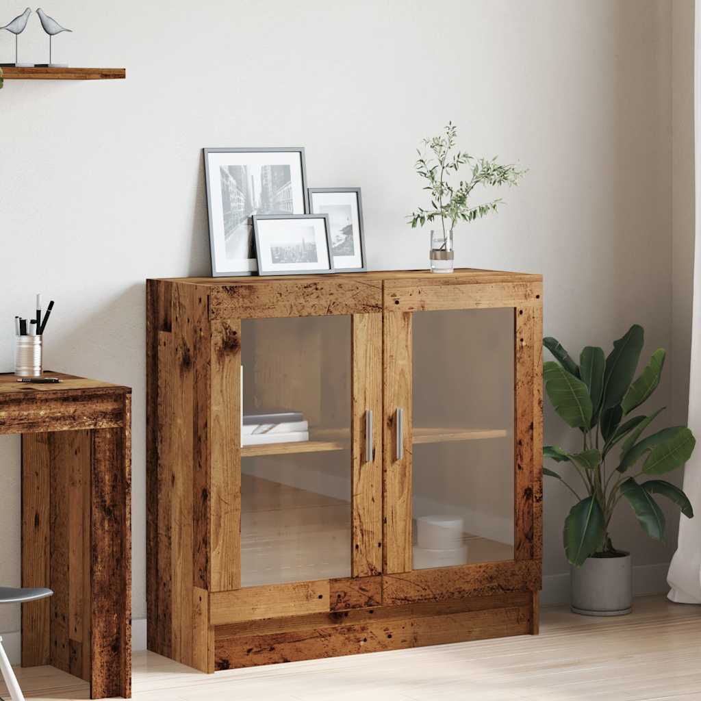 Bücherschrank Altholz-Optik 82,5x30,5x80 cm Holzwerkstoff