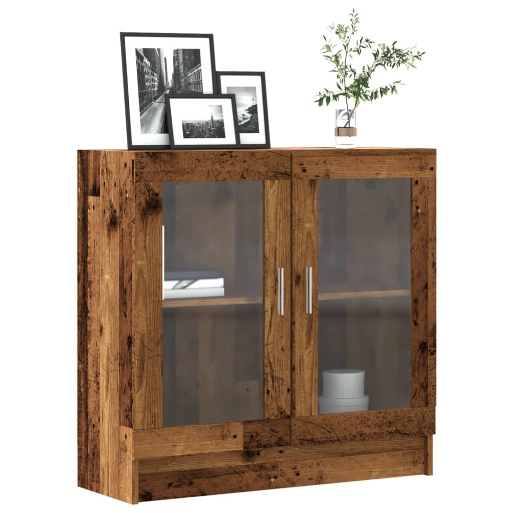 Bücherschrank Altholz-Optik 82,5x30,5x80 cm Holzwerkstoff