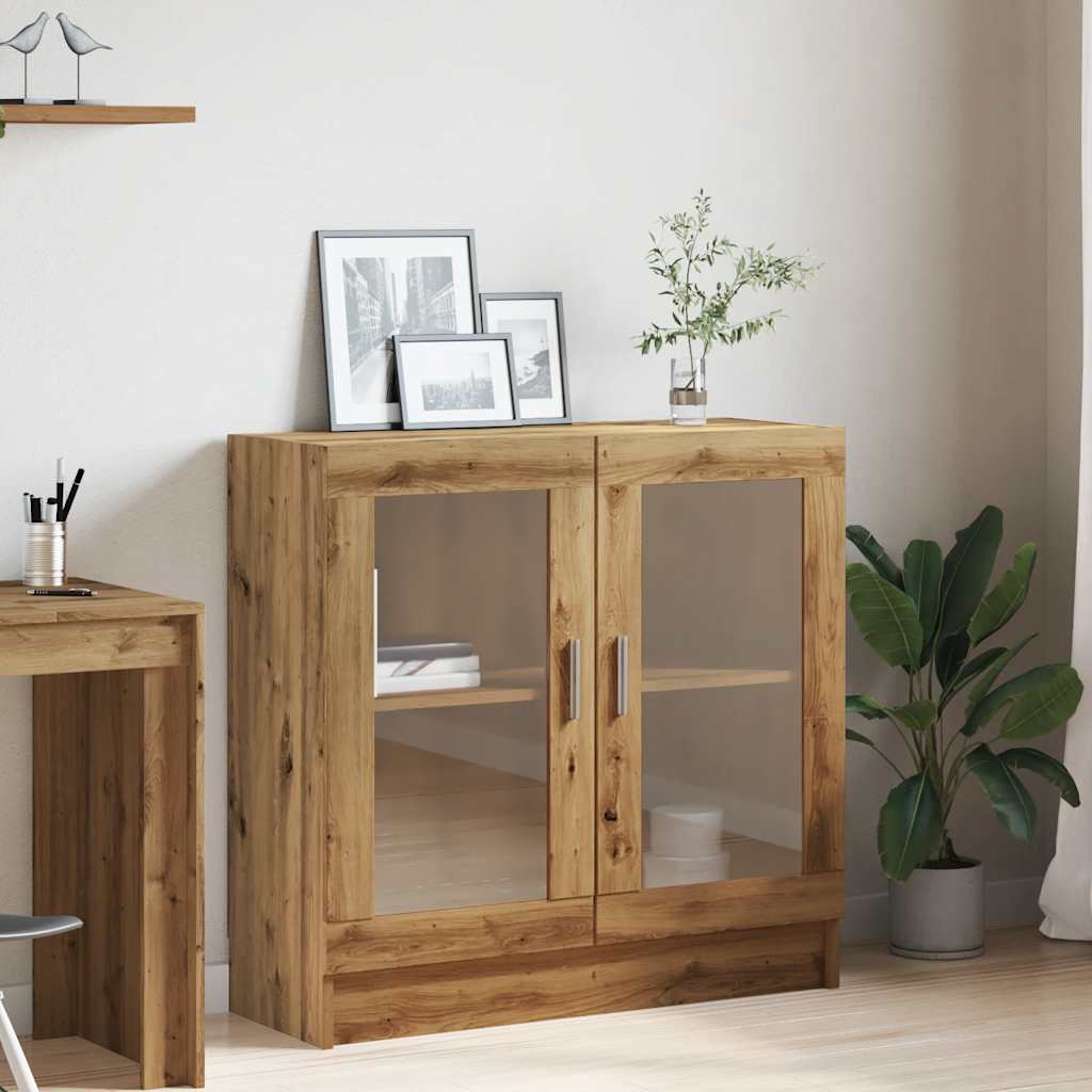 Bookcase Artisan Oak 82.5x30.5x80 cm Wood Material