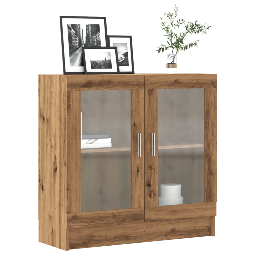 Bookcase Artisan Oak 82.5x30.5x80 cm Wood Material