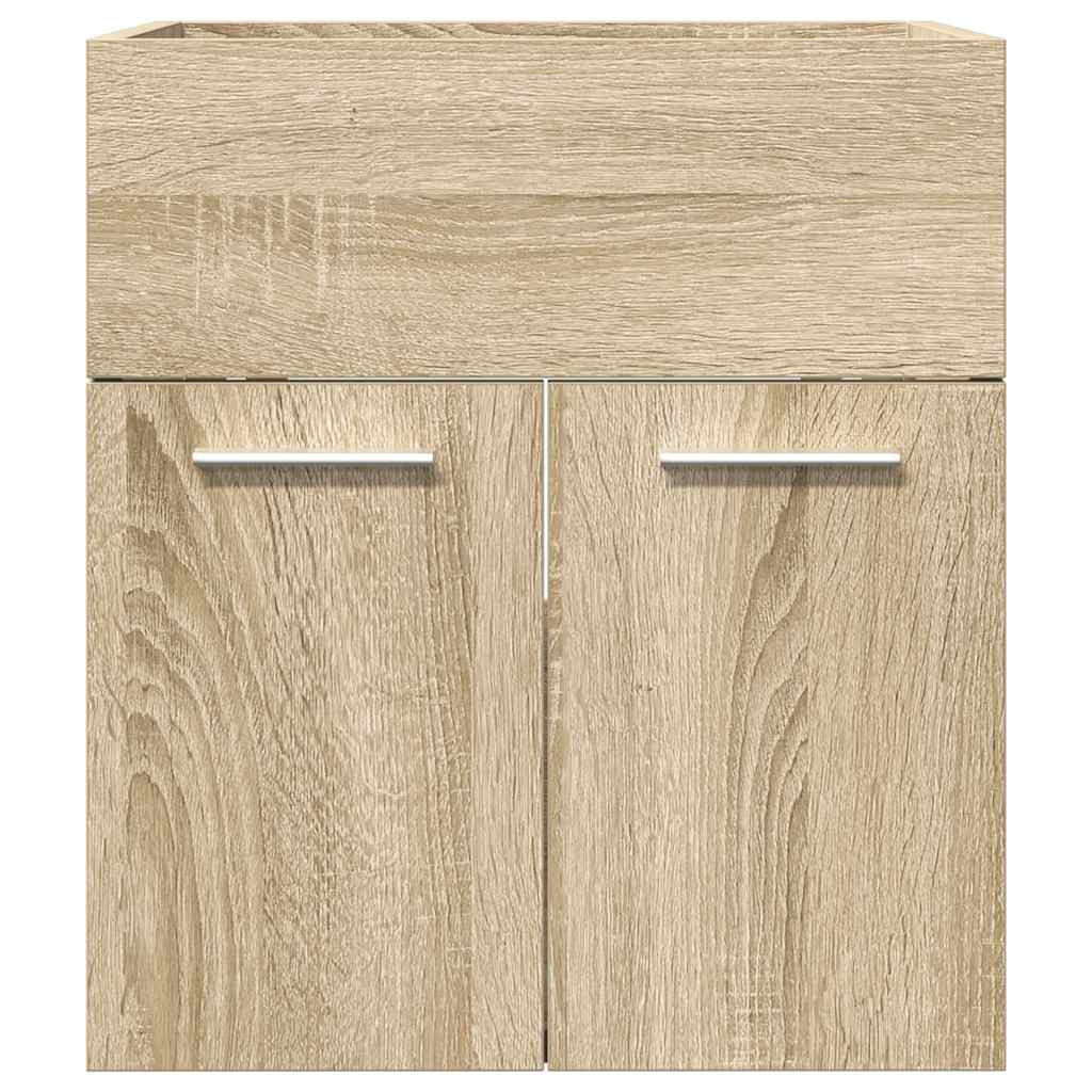 Washbasin cabinet Sonoma oak 41x38.5x46 cm wood material