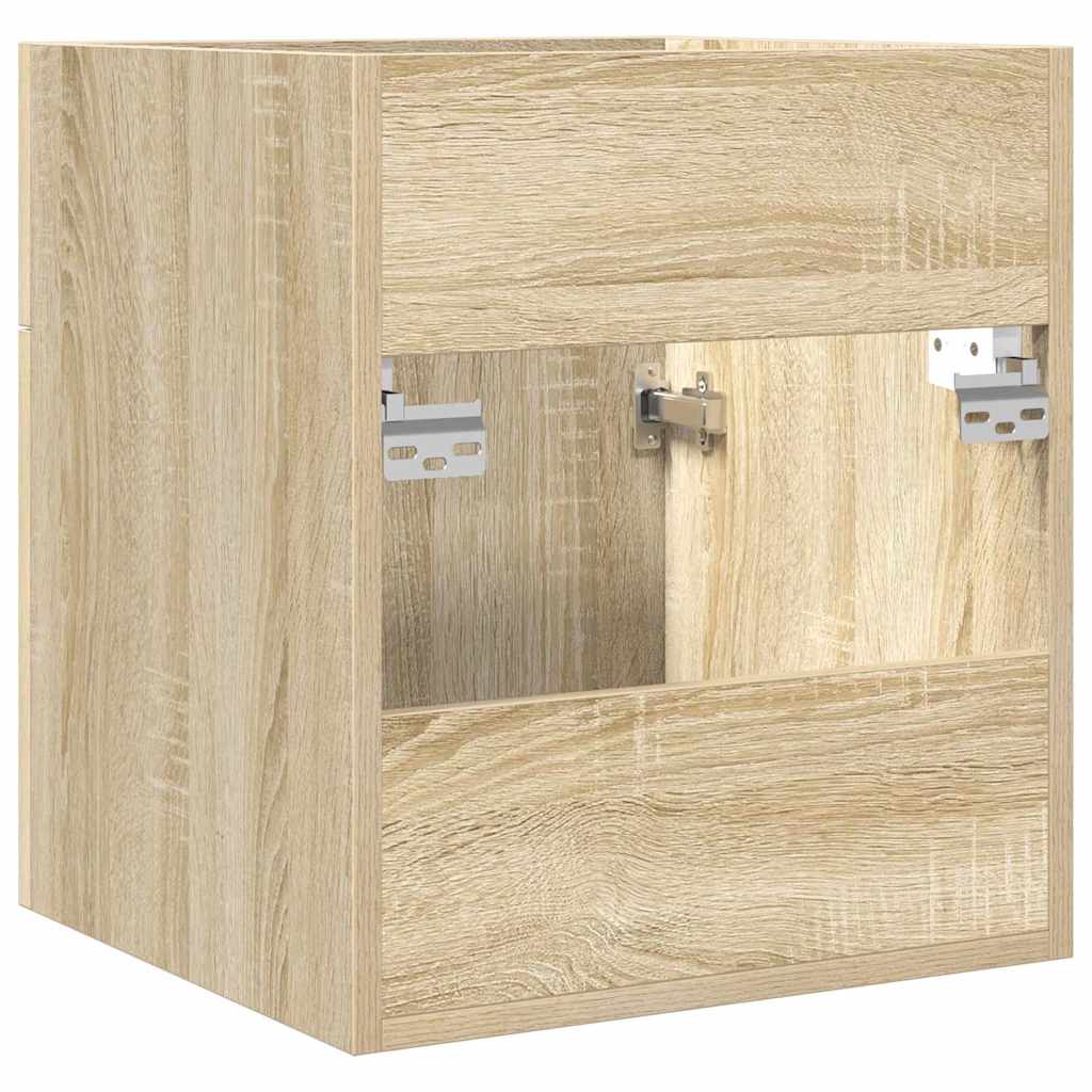 Washbasin cabinet Sonoma oak 41x38.5x46 cm wood material