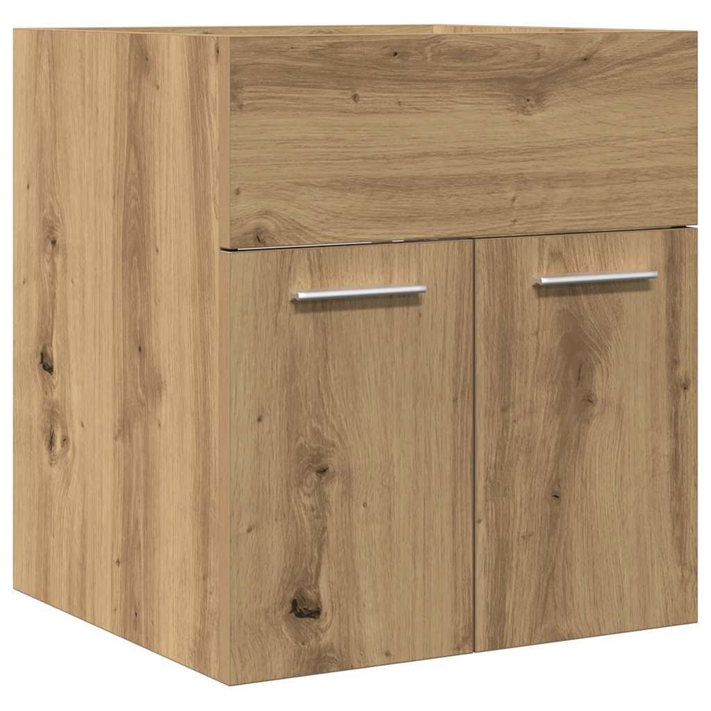 Washbasin cabinet Artisan oak 41x38.5x46 wood material