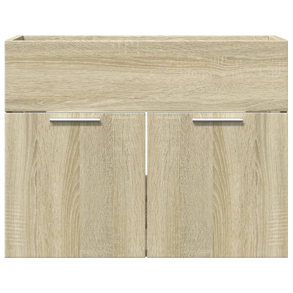 Washbasin base cabinet Sonoma oak 60x38.5x46cm wood material