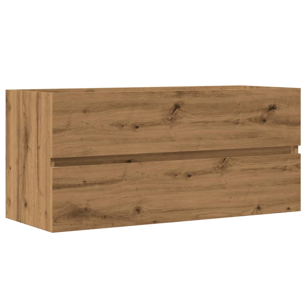 Washbasin cabinet Artisan oak 100x38.5x45 cm wood material